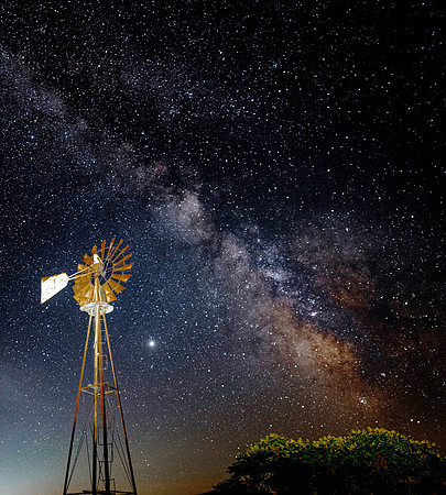 Milky Way and Windmill