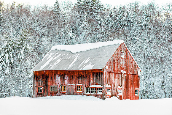 Barn After the Storm