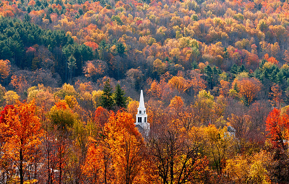 Autumn Color in Middletown Springs VT